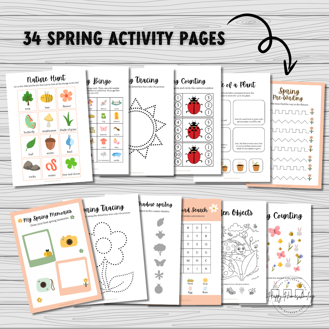 Spring Activity Bundle