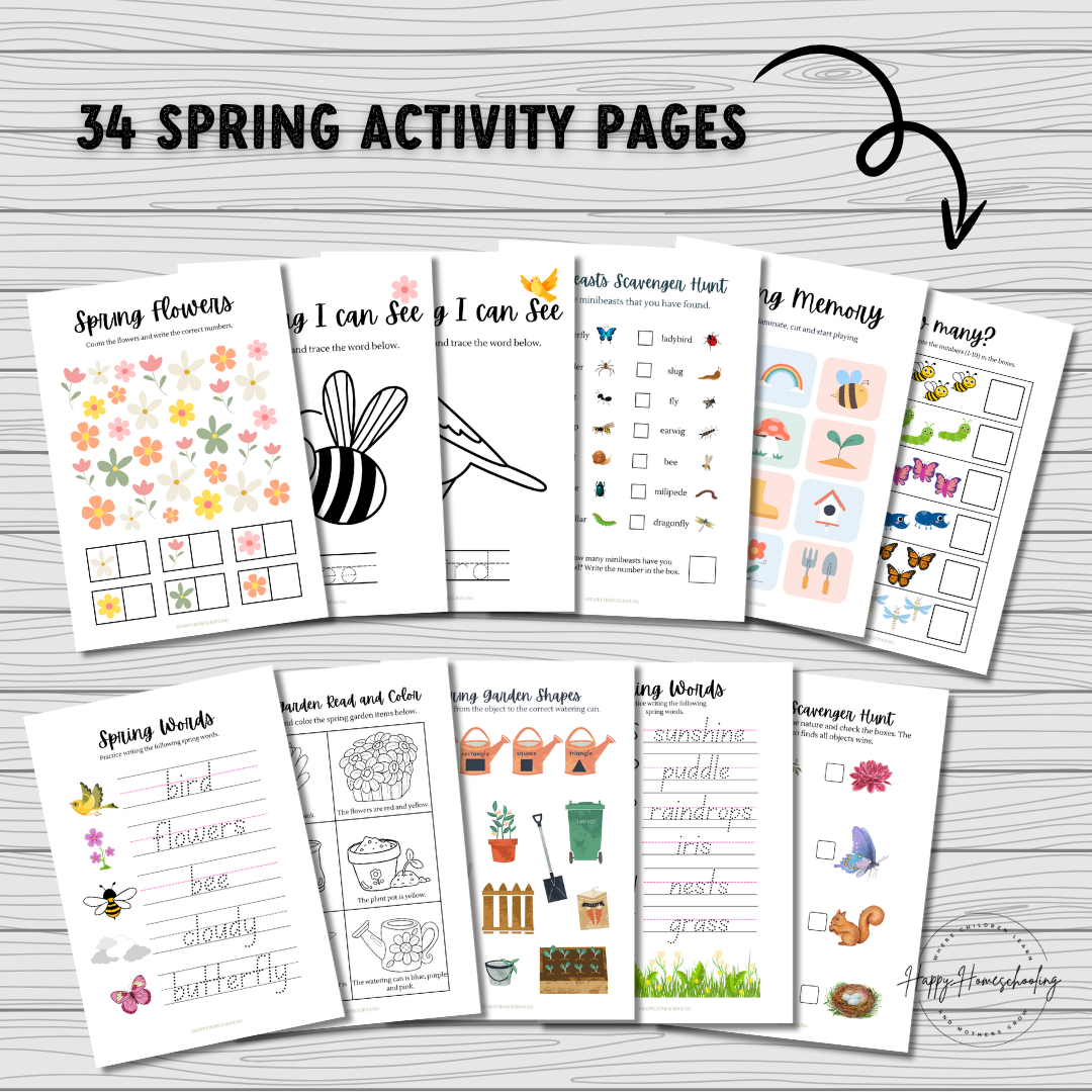Spring Activity Bundle