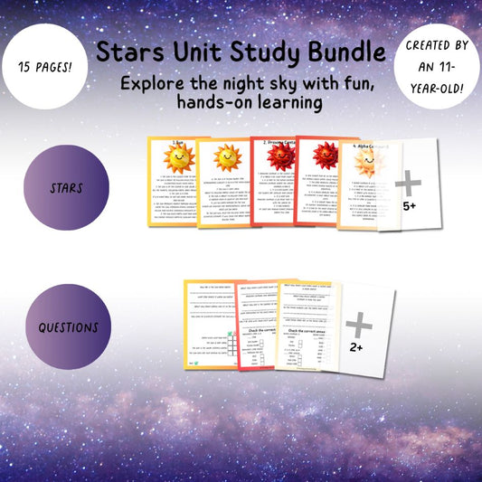 Stars Unit Study Bundle