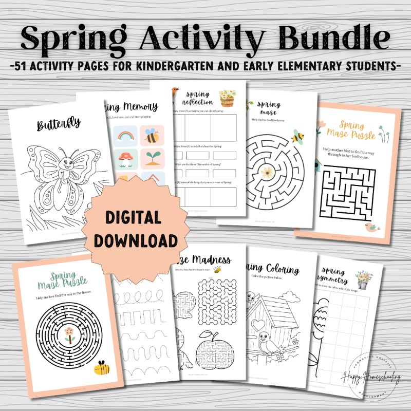 Spring Activity Bundle